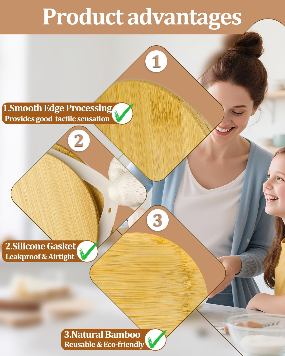 Amazon.com: TERESRY Replacement Wooden Lids for Pyrex, Anchor